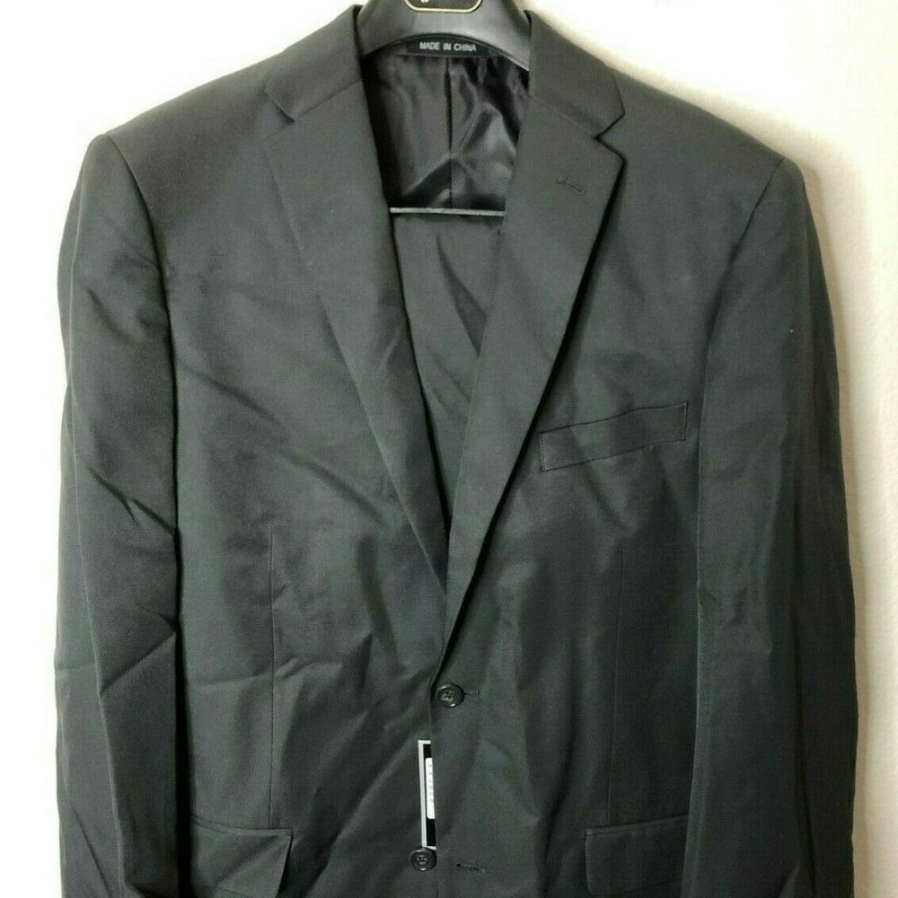 P&L Men's 2-Piece Single Breasted 2 Buttons Blazer
